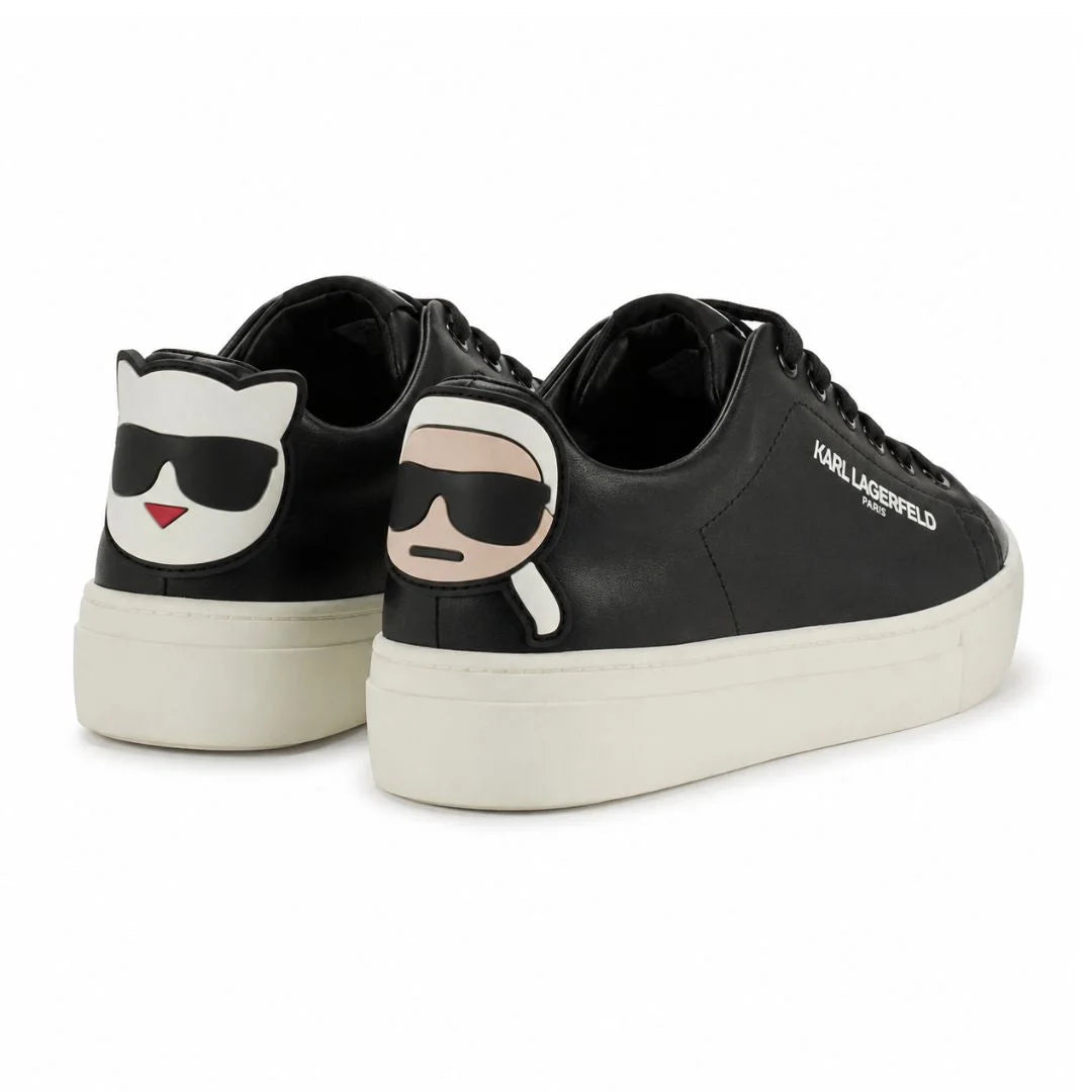 KARL LAGERFELD PARIS Chella Lace Up Sneakers Women - BLK