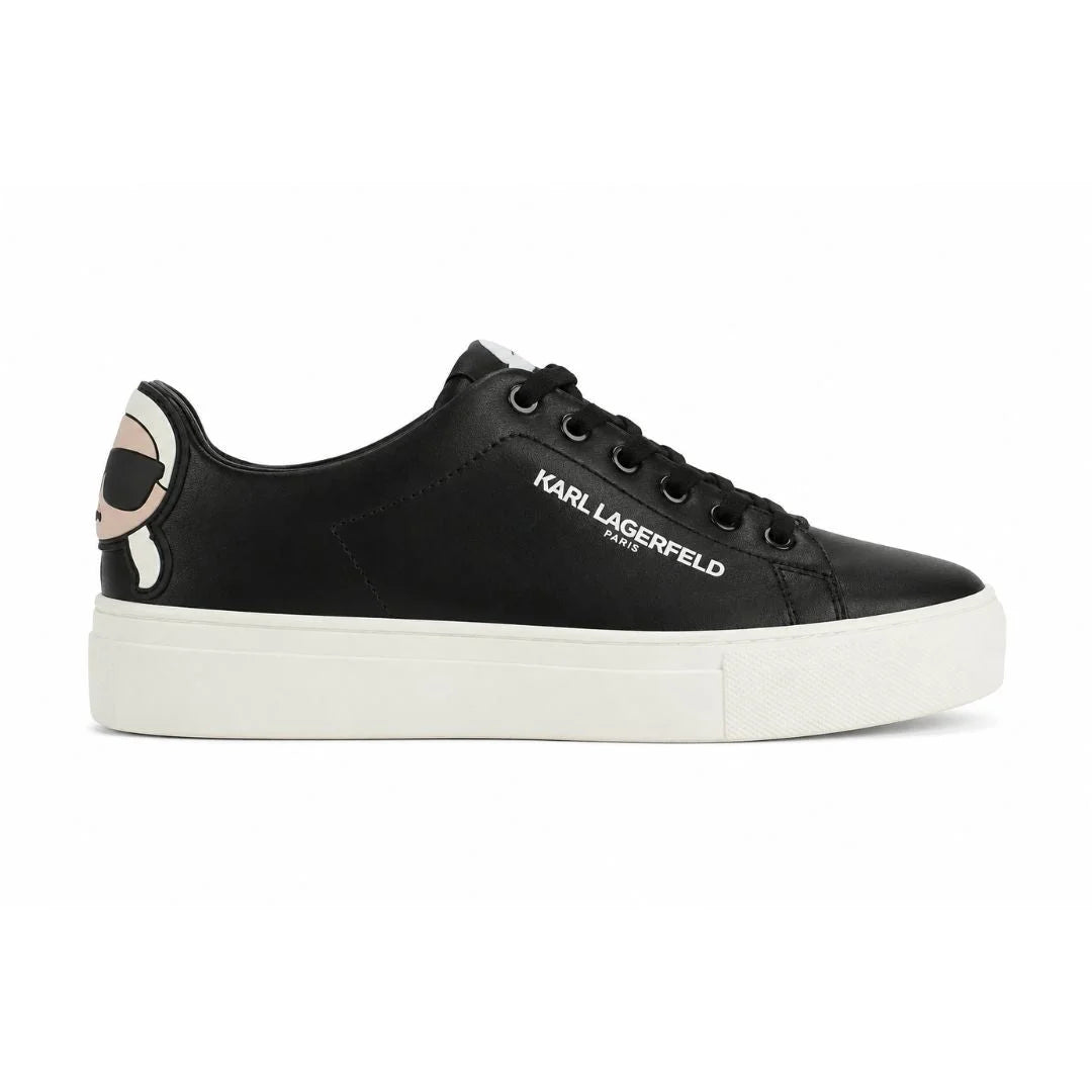 KARL LAGERFELD PARIS Chella Lace Up Sneakers Women - BLK