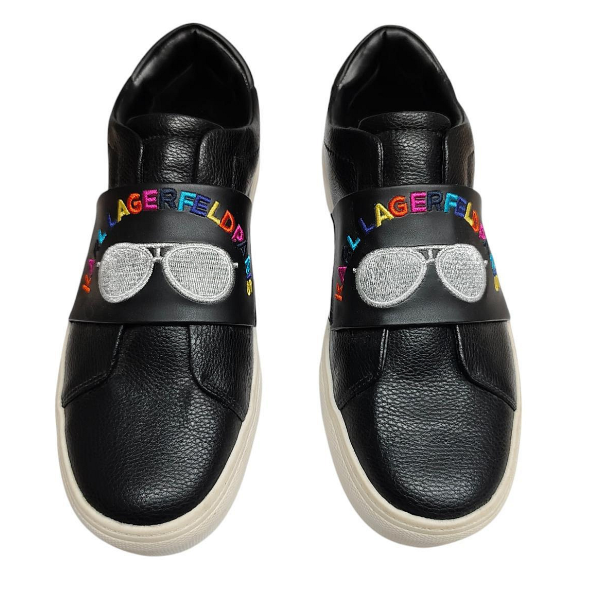 KARL LAGERFELD PARIS Clancee Slip On Sneakers Women - BLK