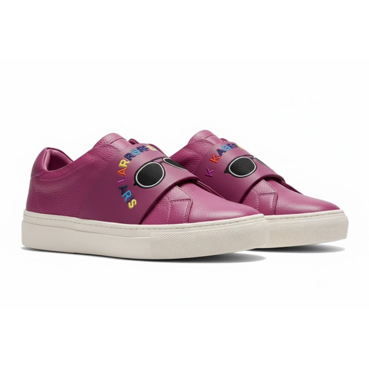 KARL LAGERFELD PARIS Clancee Slip On Sneakers Women - Purple