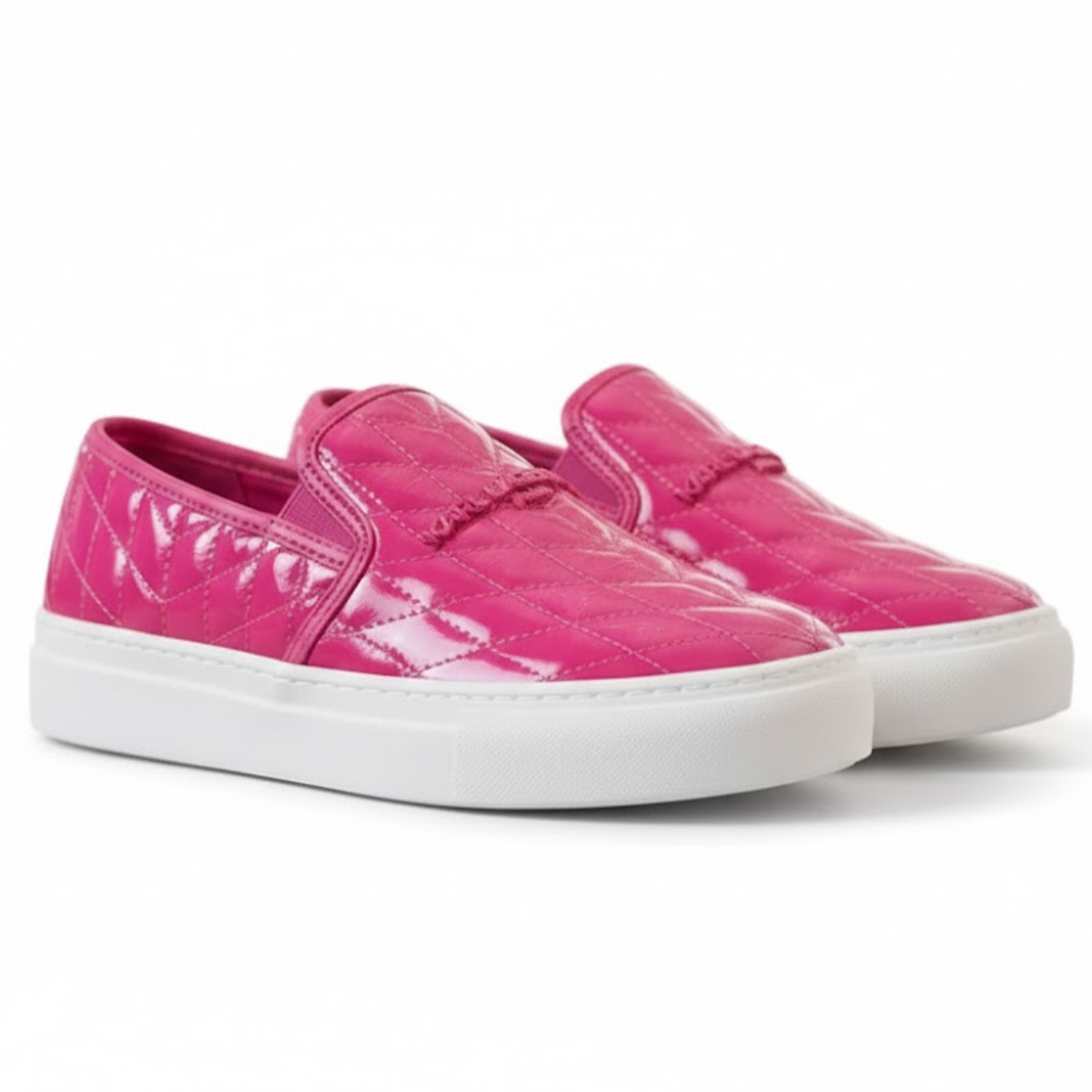 KARL LAGERFELD PARIS Clarissa Logo Slip On Sneakers Women - PNK - Pink / 35