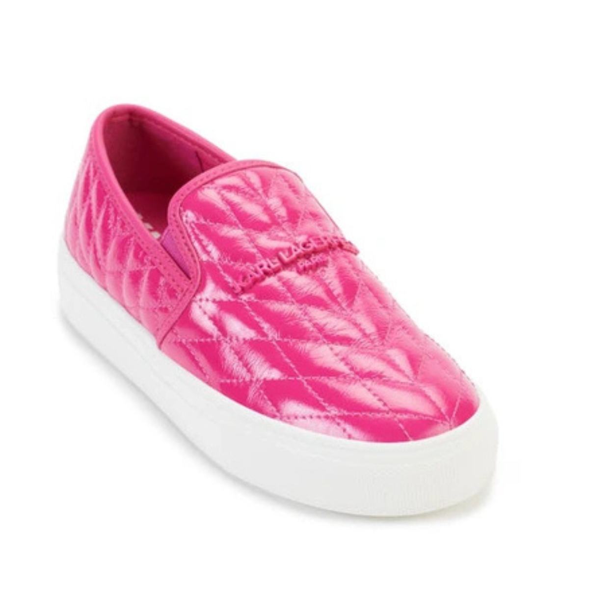 KARL LAGERFELD PARIS Clarissa Logo Slip On Sneakers Women - PNK