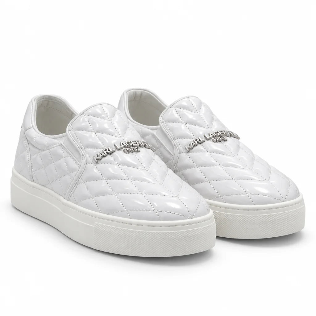 KARL LAGERFELD PARIS Clarissa Logo Sneaker Women - WHT