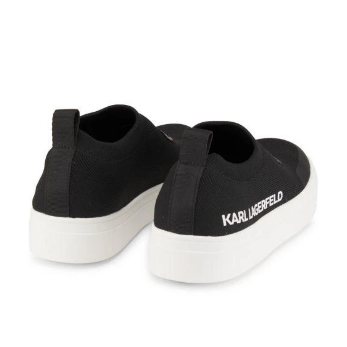 KARL LAGERFELD PARIS Clarke Low Top Slip On Sneakers Women - BLK