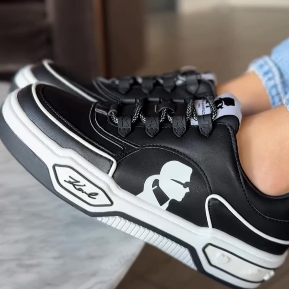 KARL LAGERFELD PARIS Colden Sneakers Women - BLK