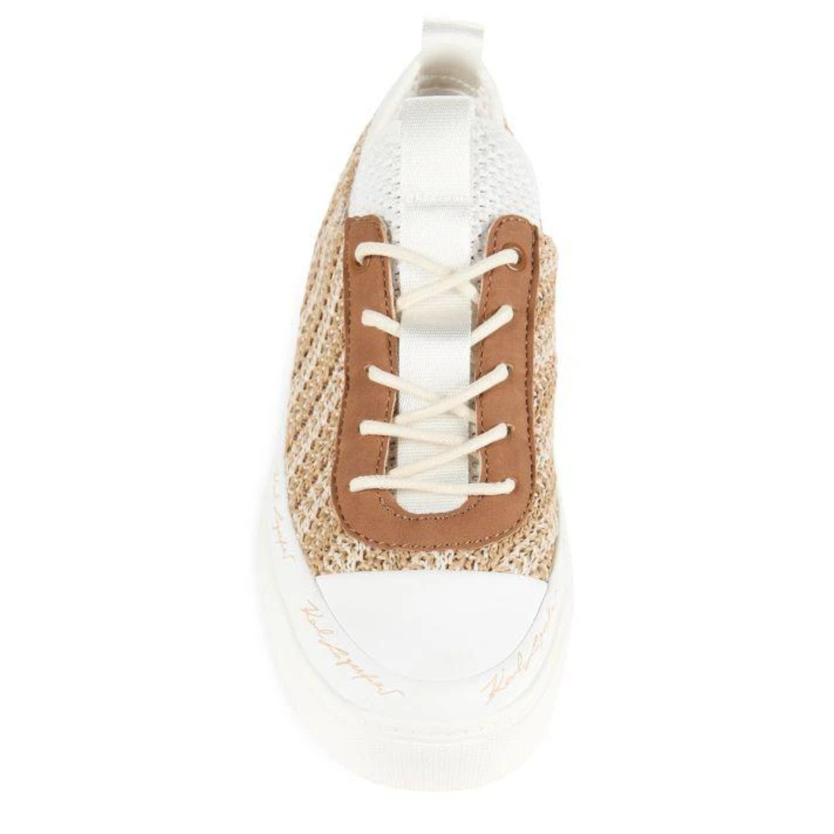 KARL LAGERFELD PARIS CONA LACE UP Sneakers Women - BEG