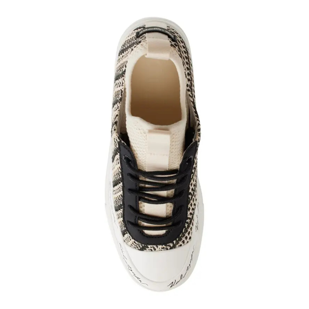 KARL LAGERFELD PARIS CONA LACE UP Sneakers Women - BEGBLK