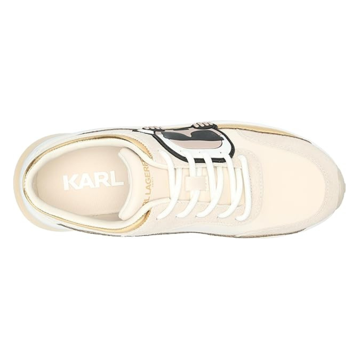 KARL LAGERFELD PARIS Coty Everyday Lace Up Sneakers Women - BEGGLD