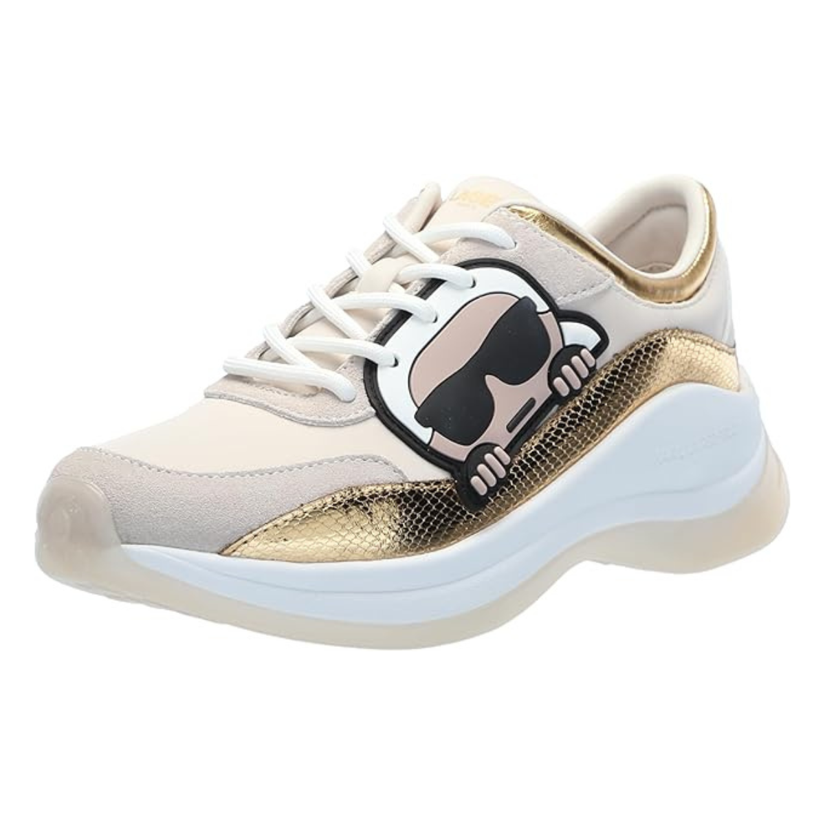KARL LAGERFELD PARIS Coty Everyday Lace Up Sneakers Women - BEGGLD