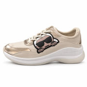 KARL LAGERFELD PARIS Coty Sneaker Women - BEG - Beige / 35