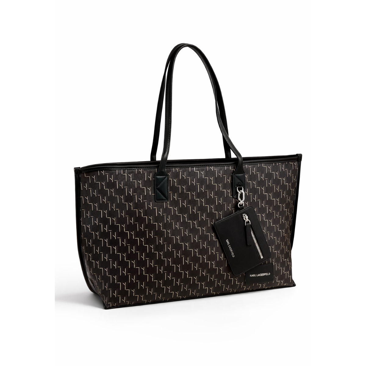 Karl Lagerfeld Paris Covoyage’ practical bag - BRN - Brown