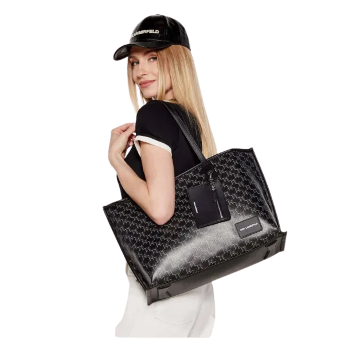 Karl Lagerfeld Paris Covoyage’ practical bag - BRN - Brown