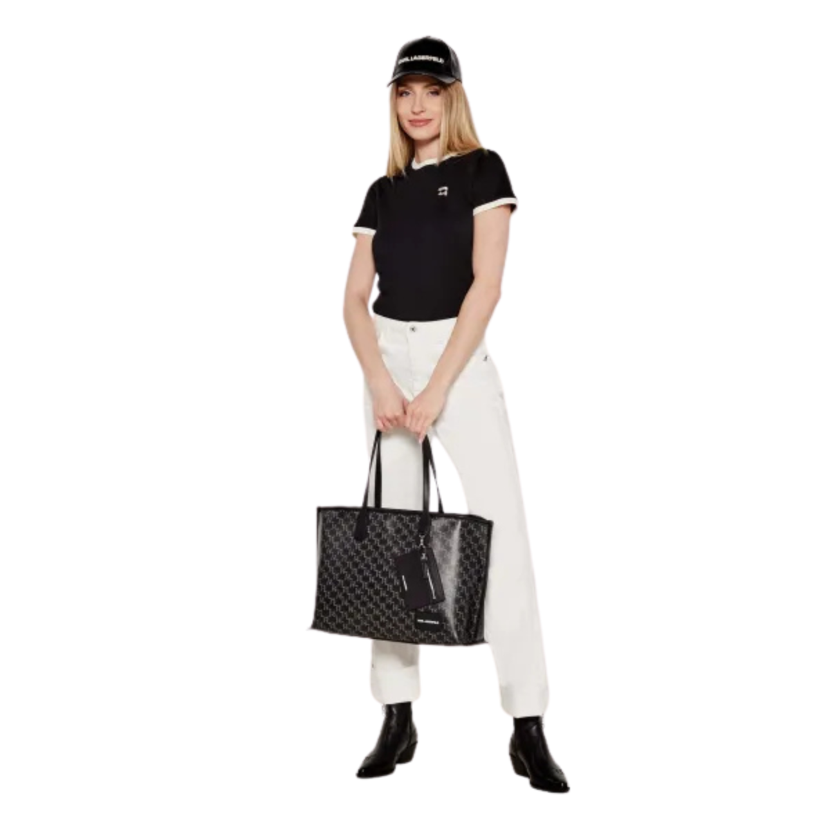 Karl Lagerfeld Paris Covoyage’ practical bag - BRN - Brown