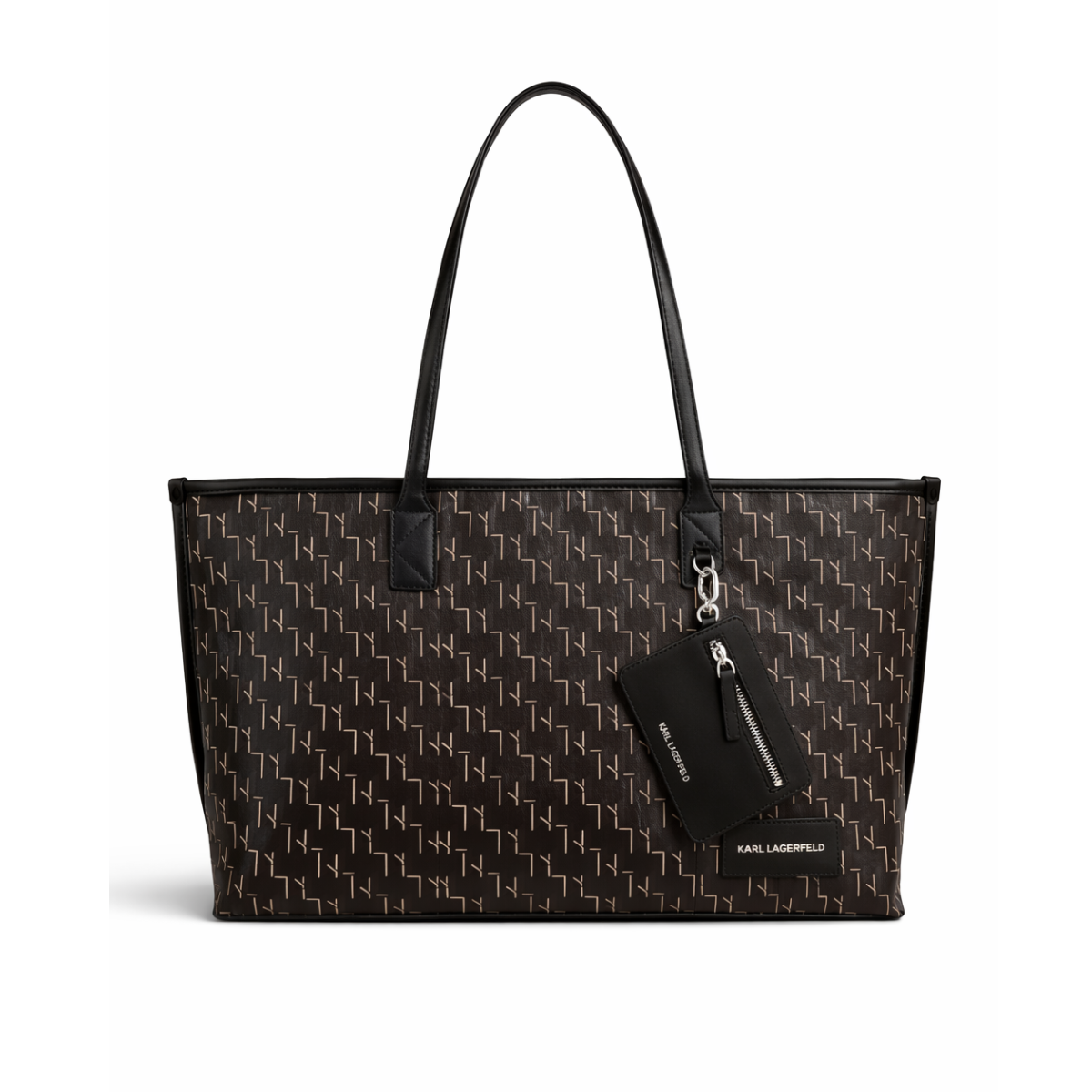 Karl Lagerfeld Paris Covoyage’ practical bag - BRN - Brown