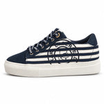 KARL LAGERFELD PARIS Cute Logo Denim Sneakers Women -BLU - Blue / 35