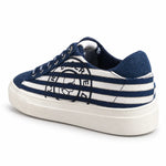 KARL LAGERFELD PARIS Cute Logo Denim Sneakers Women -BLU
