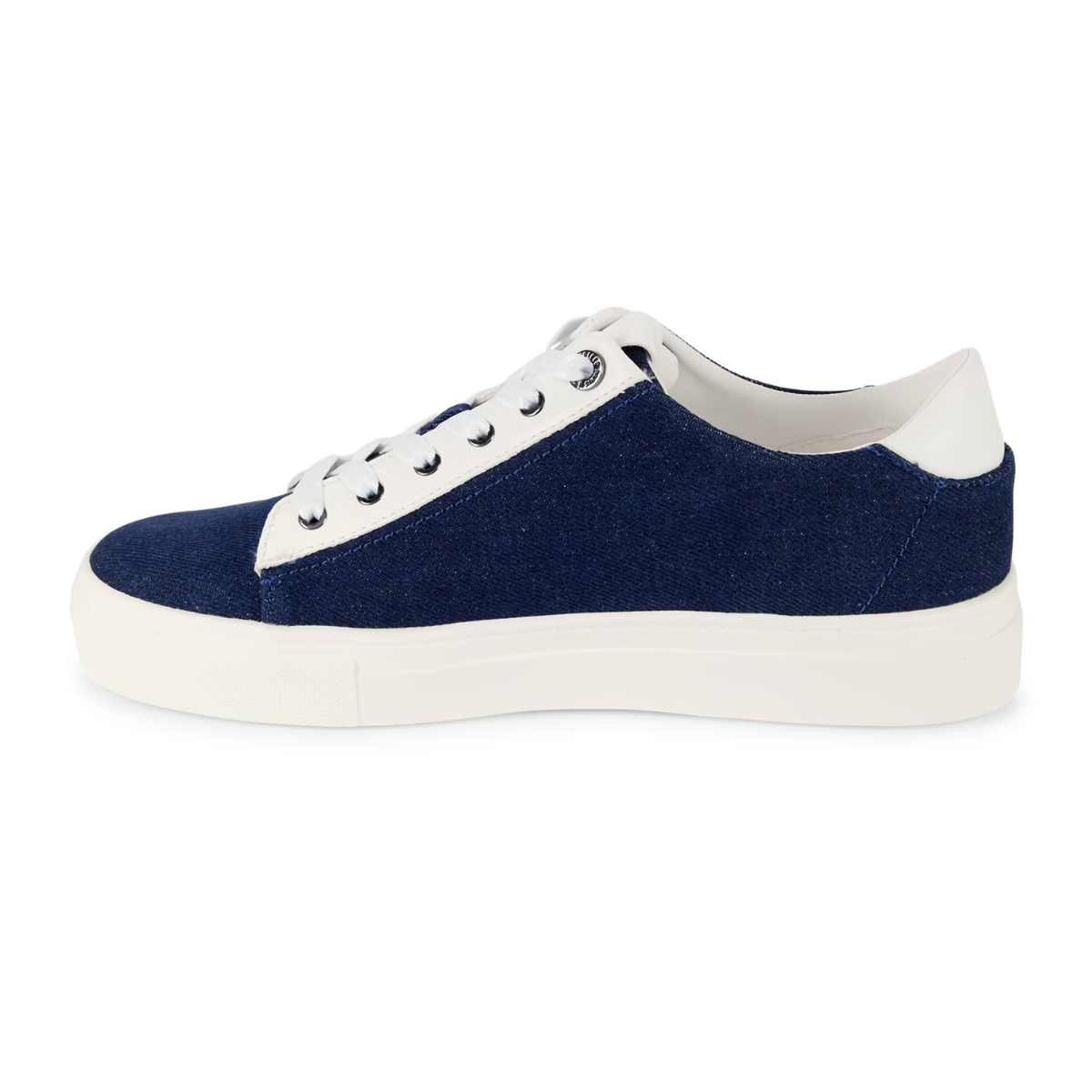 KARL LAGERFELD PARIS Cute Logo Denim Sneakers Women - NVY