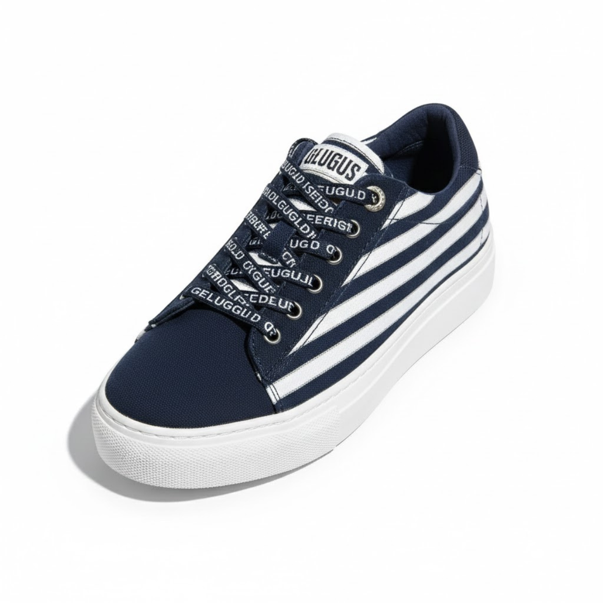 KARL LAGERFELD PARIS Cute Logo Denim Sneakers Women - WHTNVY