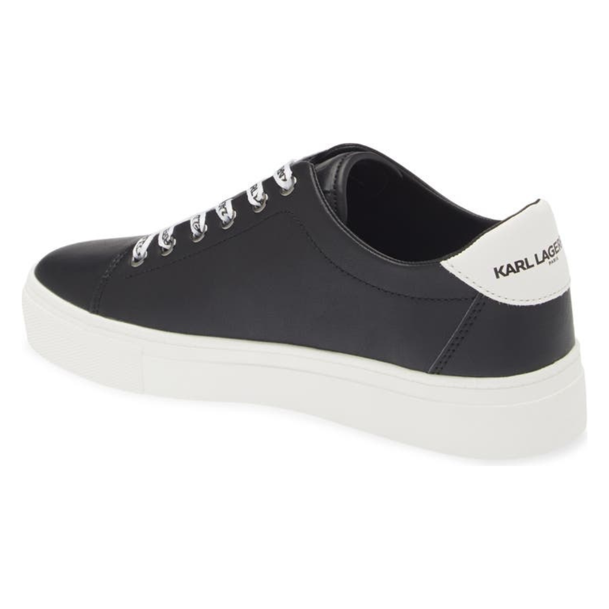 KARL LAGERFELD PARIS Cylie Low Top Sneaker Women - BLKWHT