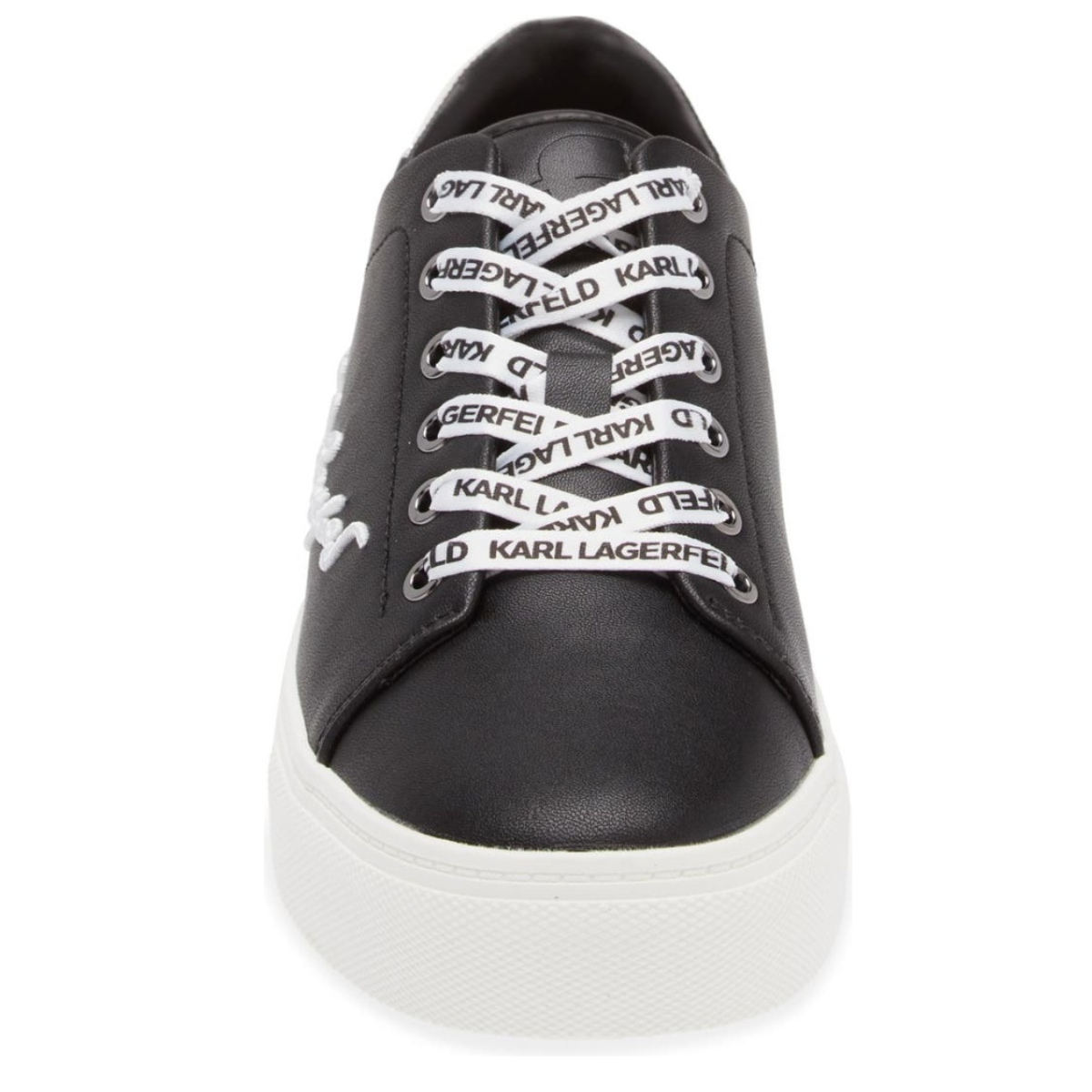 KARL LAGERFELD PARIS Cylie Low Top Sneaker Women - BLKWHT