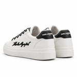 KARL LAGERFELD PARIS Cylie Low Top Sneaker - Women - WHTBLK