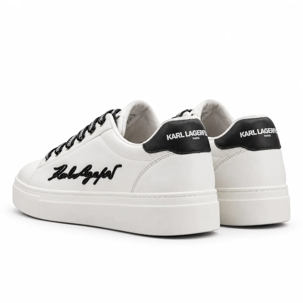 KARL LAGERFELD PARIS Cylie Low Top Sneaker - Women - WHTBLK