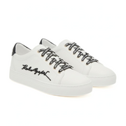 KARL LAGERFELD PARIS Cylie Low Top Sneaker Women - WHTBLK - White-Black / 35