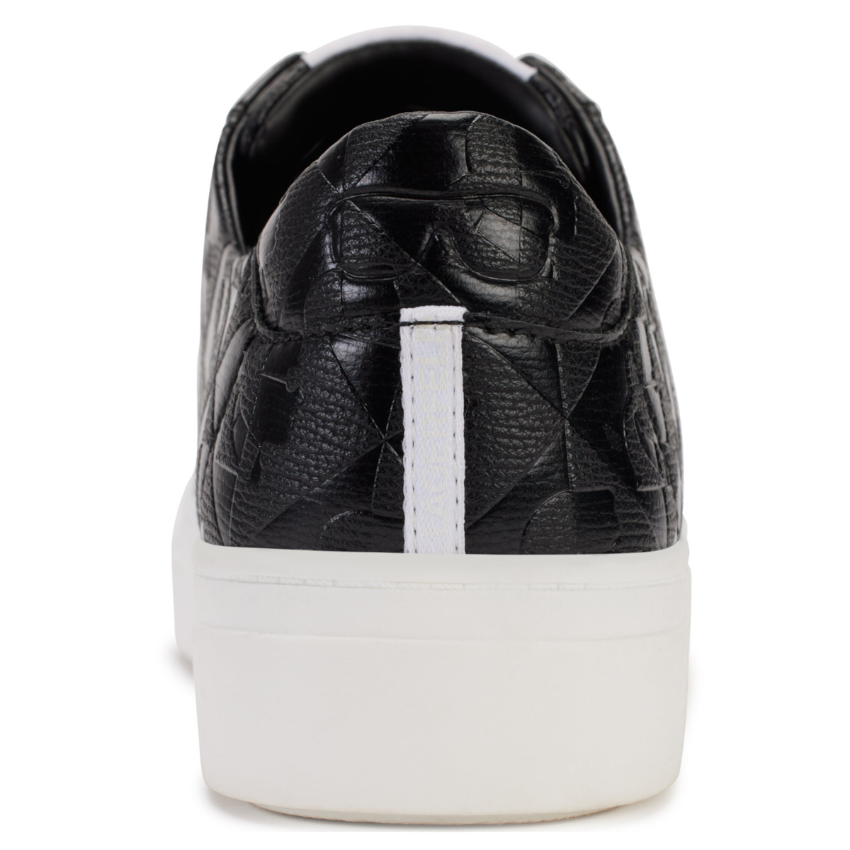 KARL LAGERFELD PARIS DIAMOND EMBOSESED LACE UP Sneakers Women - BLK