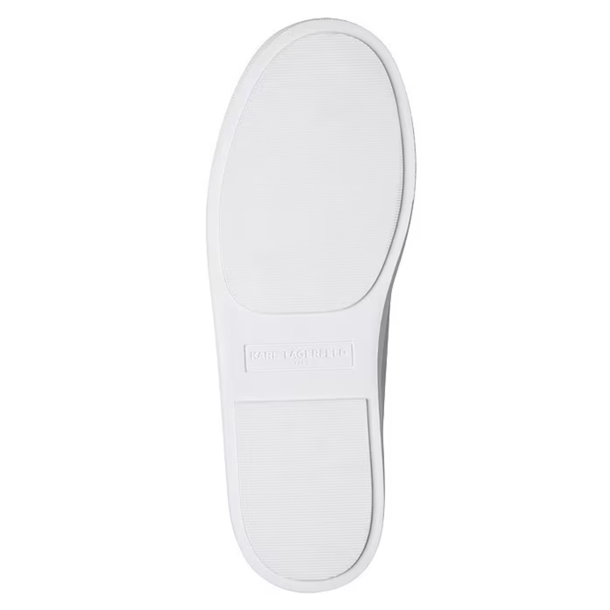 KARL LAGERFELD PARIS DIAMOND EMBOSESED LACE UP Sneakers Women - WHT