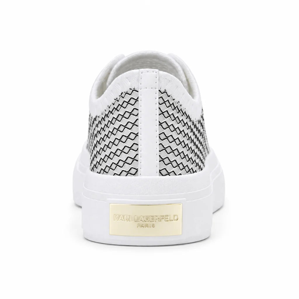 KARL LAGERFELD PARIS Everyday Giddeon - Lace Up Sneakers Women - WHTBLK