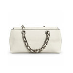 Karl Lagerfeld Paris Floral Chain Shoulder Bag - WHT - White