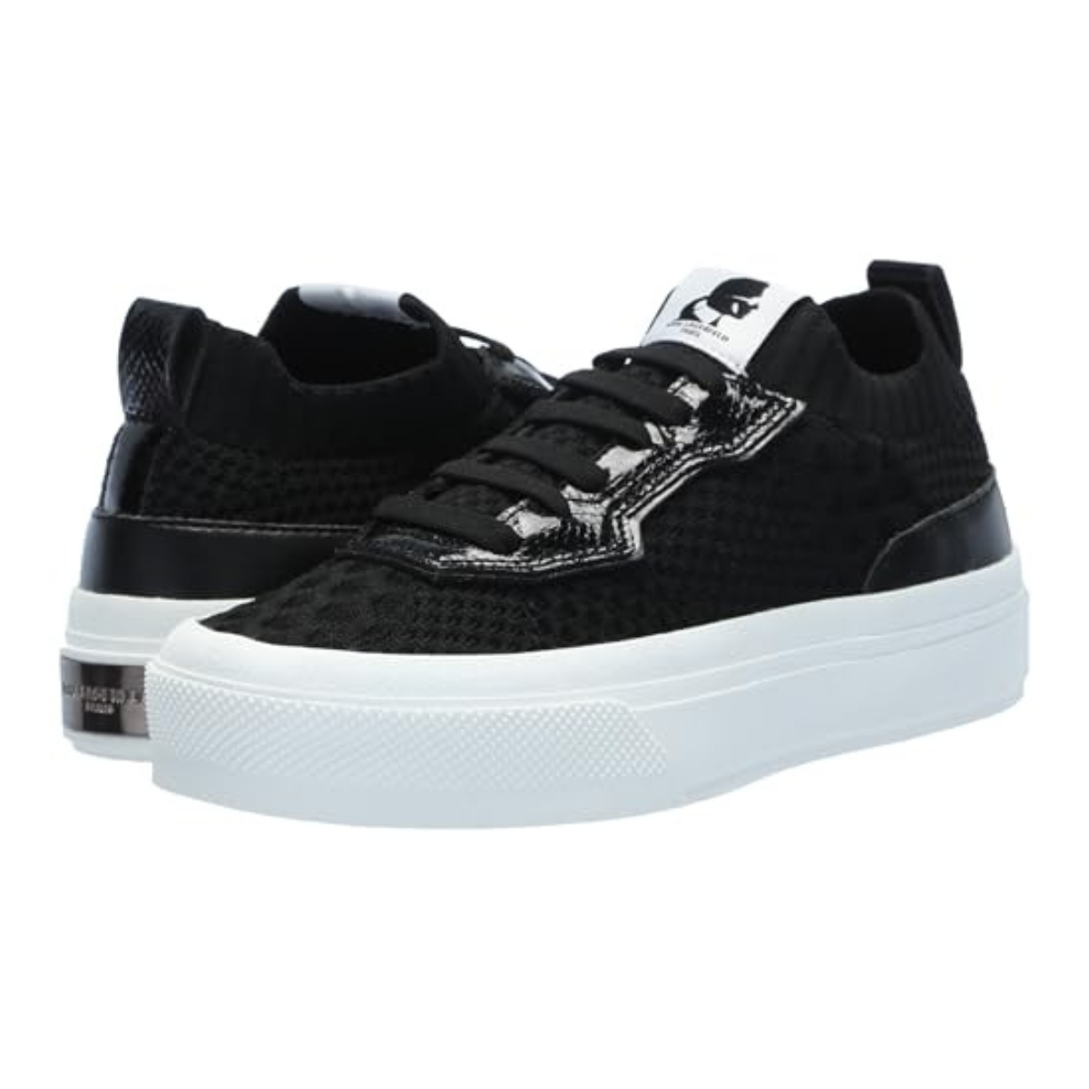 KARL LAGERFELD PARIS Gabby Slip-On Sneakers Women - BLK - Black / 35