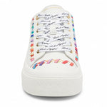 KARL LAGERFELD PARIS Galva Platform Sneaker Women - WHT