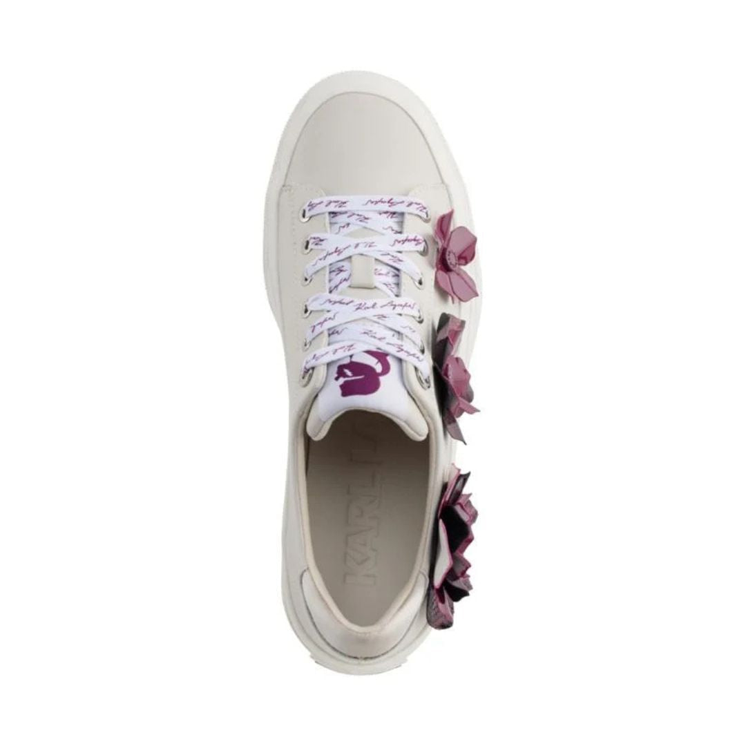 KARL LAGERFELD PARIS Georgia Lace Up Sneakers Women - GRYPRL