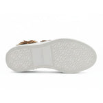 KARL LAGERFELD PARIS Georgia Lace Up Sneakers Women - WHTGLD