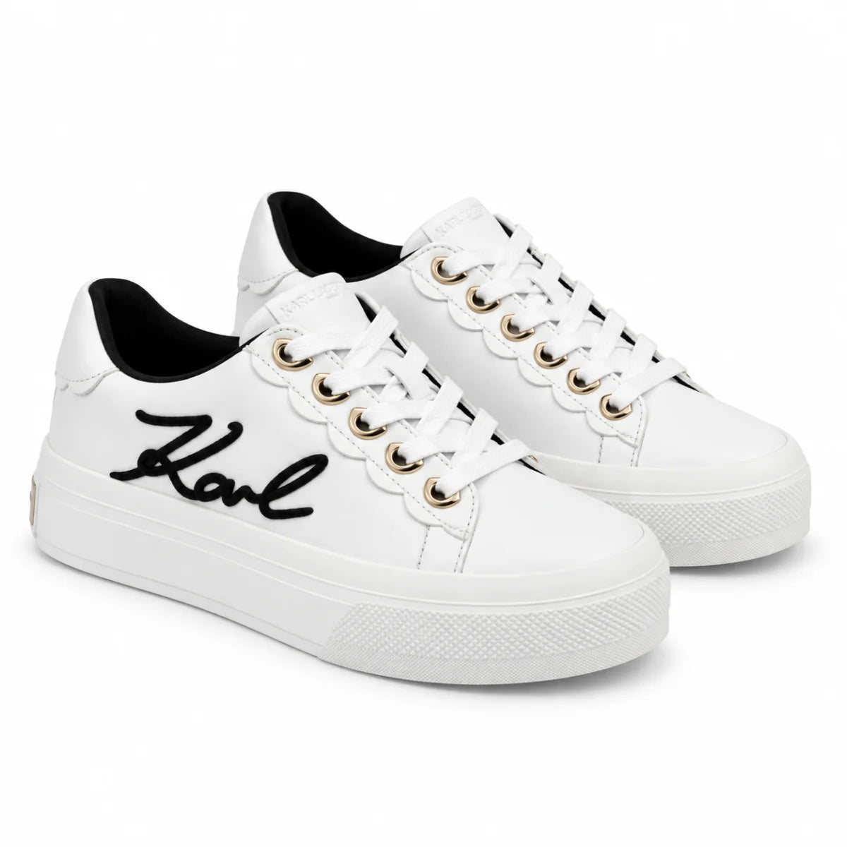 KARL LAGERFELD PARIS Giavana Sneakers Women - WHTBLK