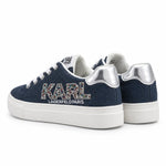 KARL LAGERFELD PARIS Gida Lace-Up Studded Sneaker Women - NVY