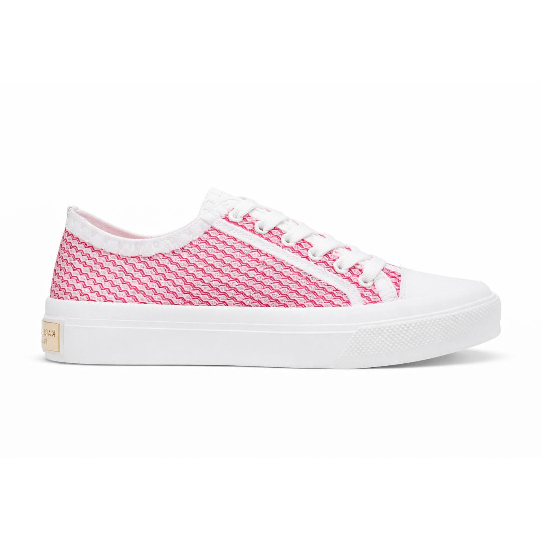 KARL LAGERFELD PARIS Giddeon - Lace Up Sneakers Women - PNK - Pink / 35