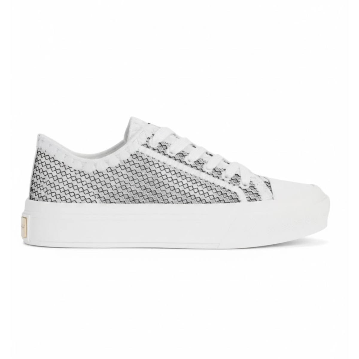 KARL LAGERFELD PARIS Giddeon - Lace Up Sneakers Women - WHTBLK - White-Black / 35