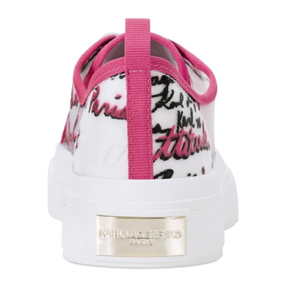 KARL LAGERFELD PARIS Gilianne C’est La Vie Lace Up Sneakers Women - PNK