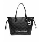 Karl Lagerfeld Paris IKON MONO CC Shoulder bag Women - BLK - Black