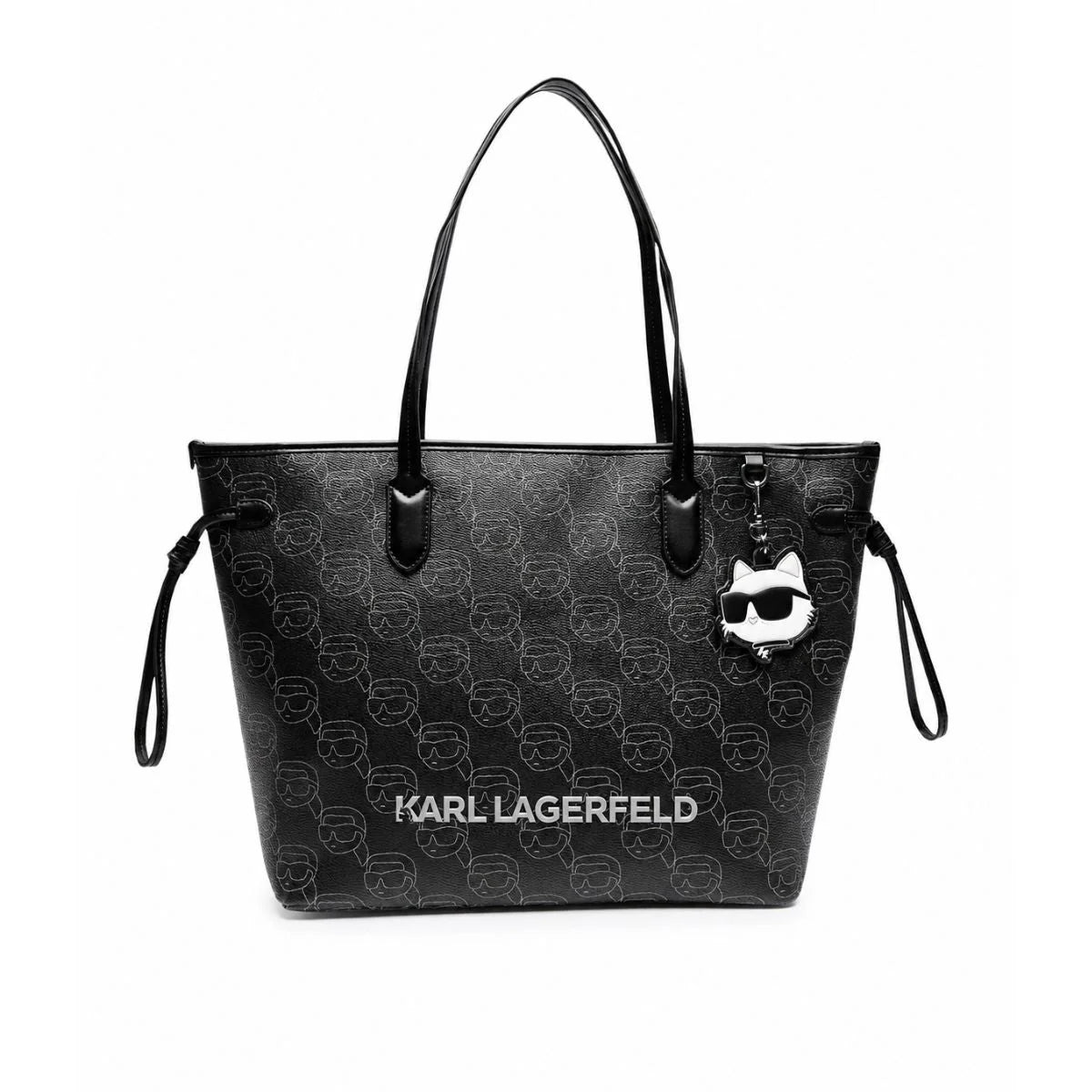 Karl Lagerfeld Paris IKON MONO CC Shoulder bag Women - BLK - Black