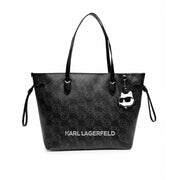 Karl Lagerfeld Paris IKON MONO CC Shoulder bag Women - BLK - Black