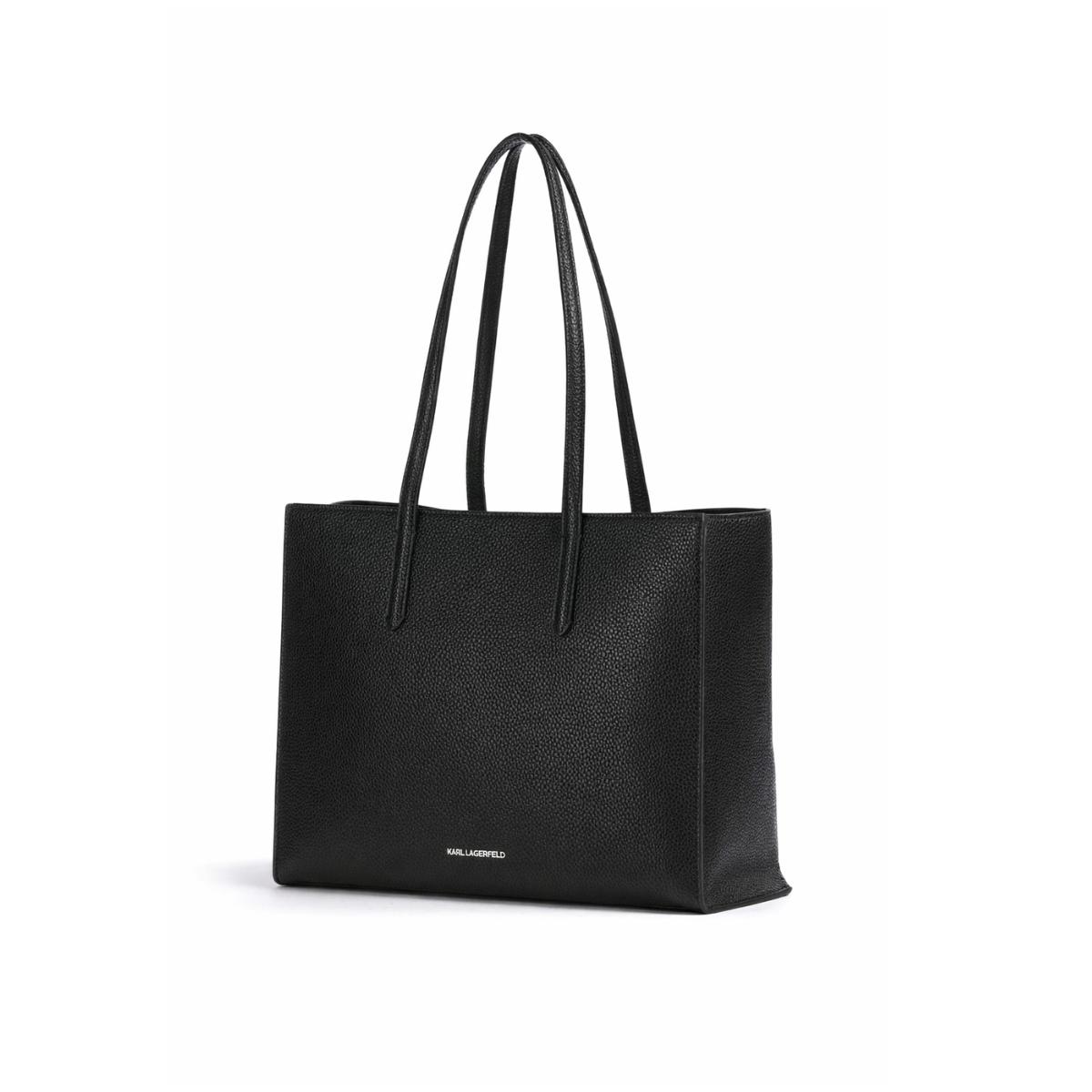 Karl Lagerfeld Paris Ikon Pebble Tote Shoulder bag Women - BLK - Black