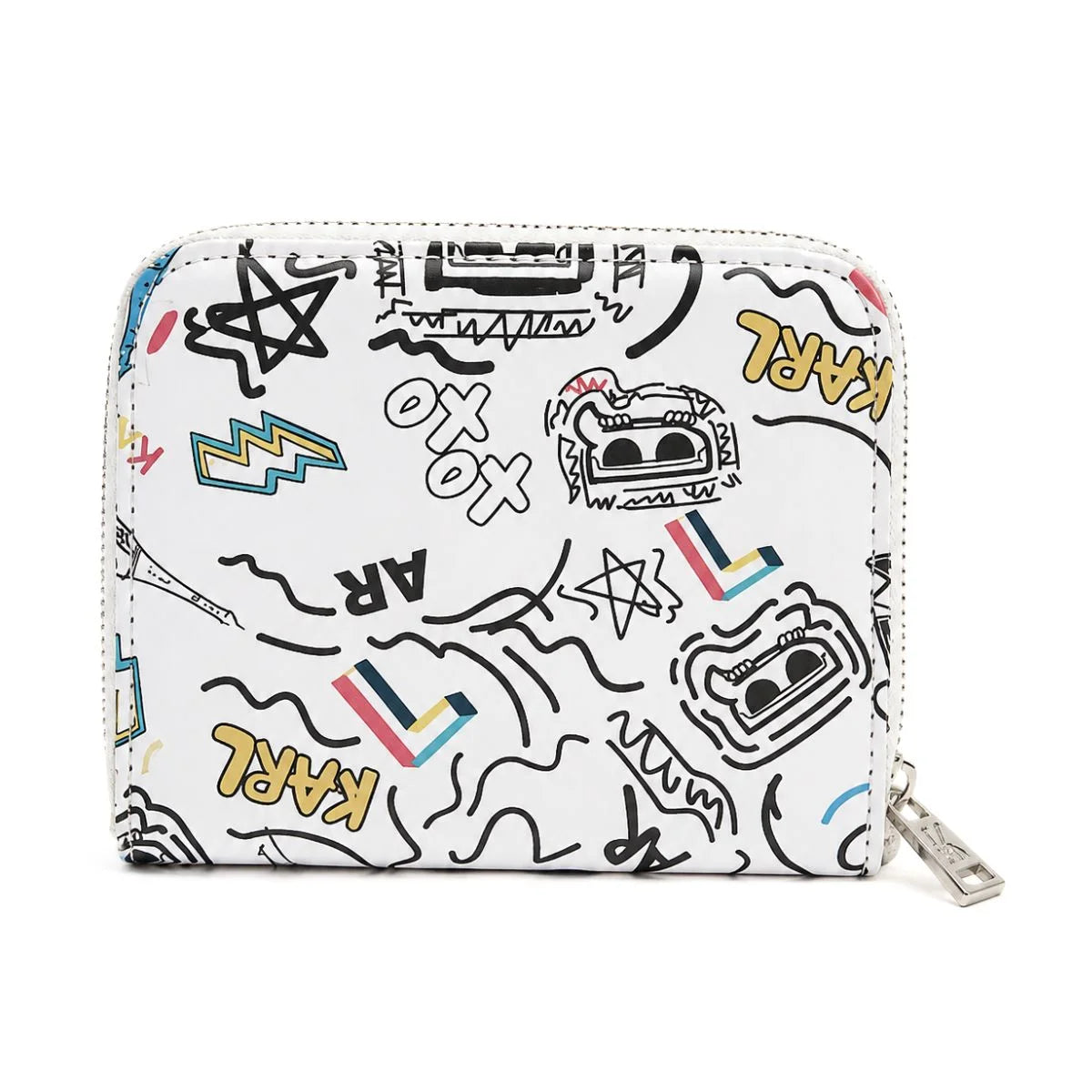 Karl Lagerfeld Paris Ikonik Sm Folded Zip Wallet Women