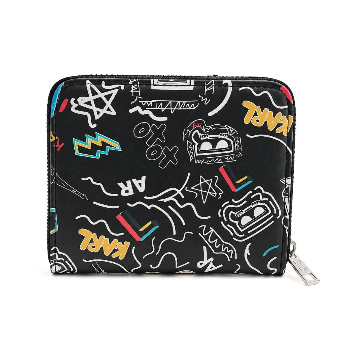 Karl Lagerfeld Paris Ikonik Sm Folded Zip Wallet Women