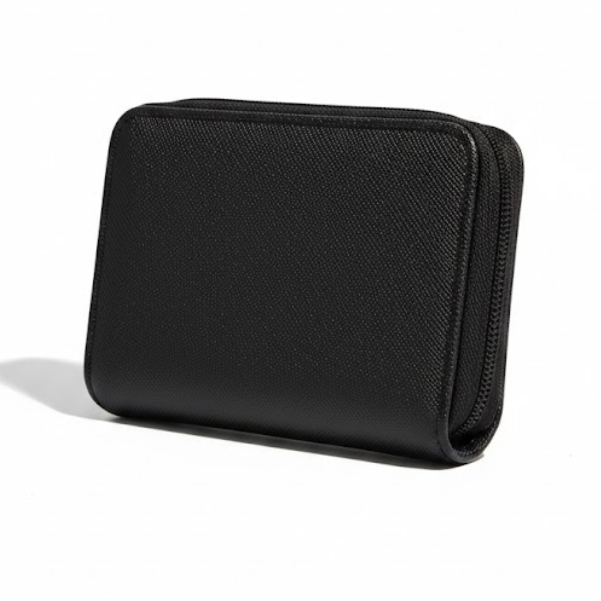 Karl Lagerfeld Paris Ikonik Sm Folded Zip Wallet Women - BLK - Black