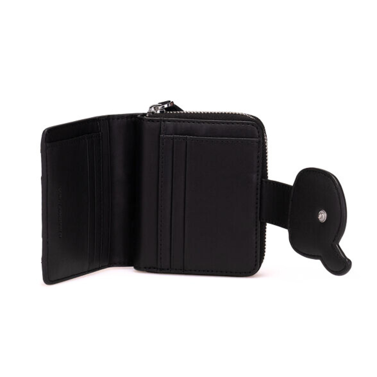 Karl Lagerfeld Paris Ikonik Sm Wallet Women - BLKYLW - Black-Yellow