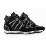 KARL LAGERFELD PARIS Isabelle High Top Sneakers Women - BLK - Black / 35