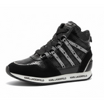 KARL LAGERFELD PARIS Isabelle High Top Sneakers Women - BLK